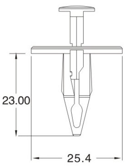 Push-in Rivet GM-465